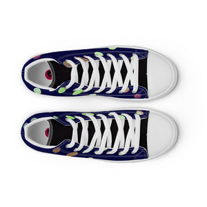 Zilla Dotz Dark Mage Women’s high top canvas shoes