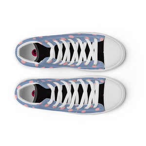 Zilla Dots Granite Women’s high top canvas shoes