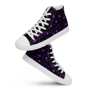 Zilla Dots Lillian Women’s high top canvas shoes
