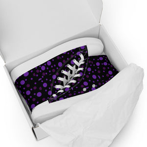 Zilla Dots Lillian Women’s high top canvas shoes
