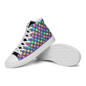 Zilla Dotz Spectrum Women’s high top canvas shoes