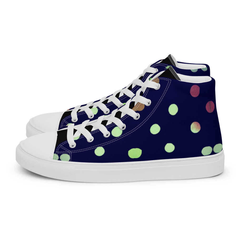 Zilla Dotz Dark Mage Women’s high top canvas shoes