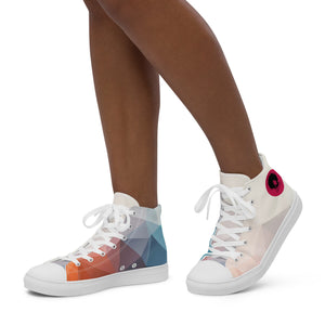 Princess Lauren Horizon Women’s high top canvas shoes
