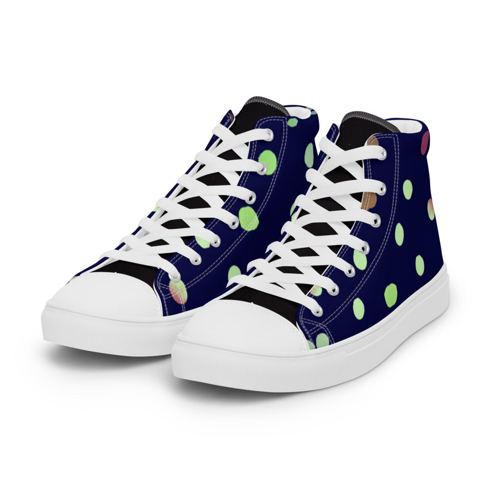 Zilla Dotz Dark Mage Women’s high top canvas shoes