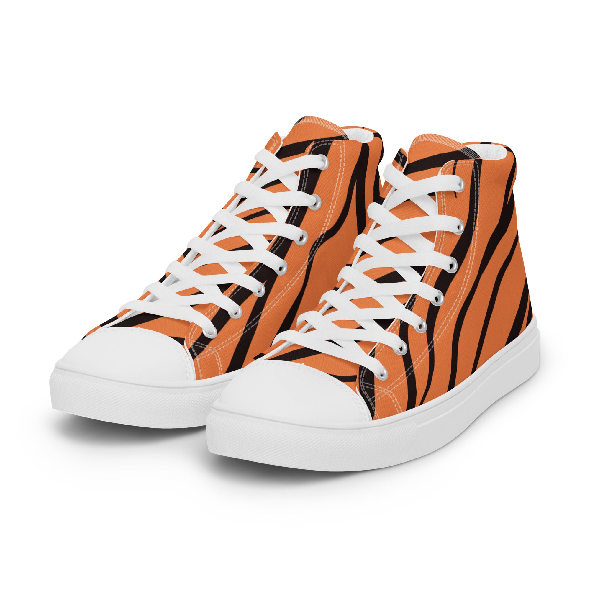 Princess Lauren Tigress Women’s high top canvas shoes