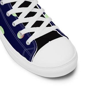Zilla Dotz Dark Mage Women’s high top canvas shoes