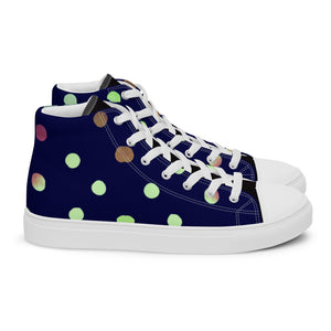 Zilla Dotz Dark Mage Women’s high top canvas shoes
