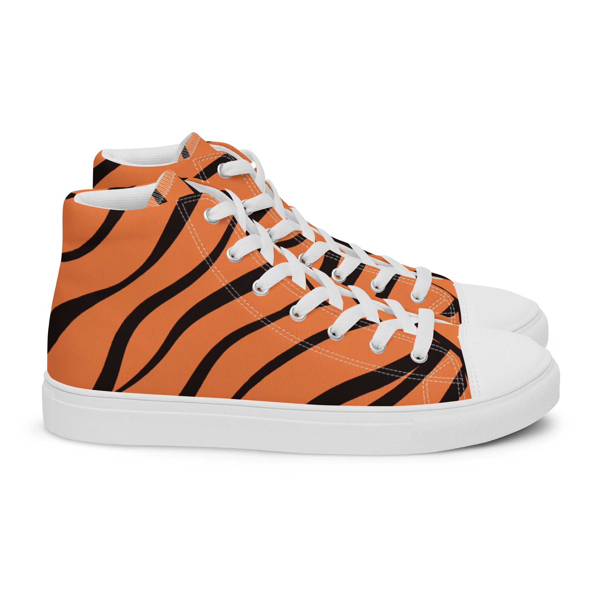 Princess Lauren Tigress Women’s high top canvas shoes