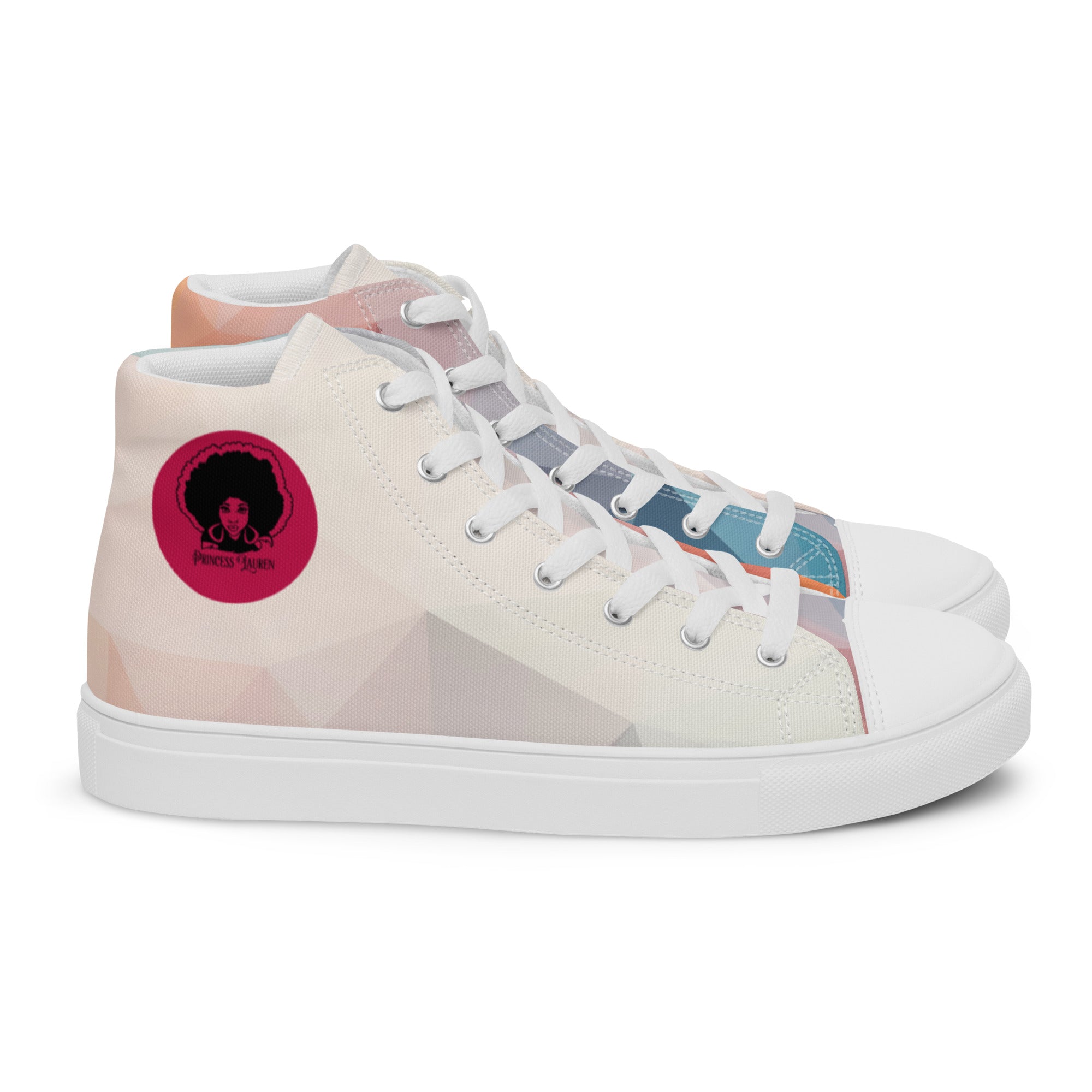 Princess Lauren Horizon Women’s high top canvas shoes