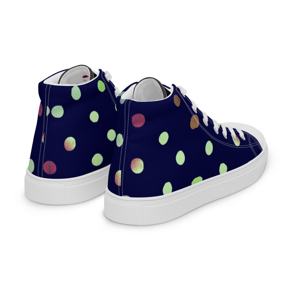 Zilla Dotz Dark Mage Women’s high top canvas shoes