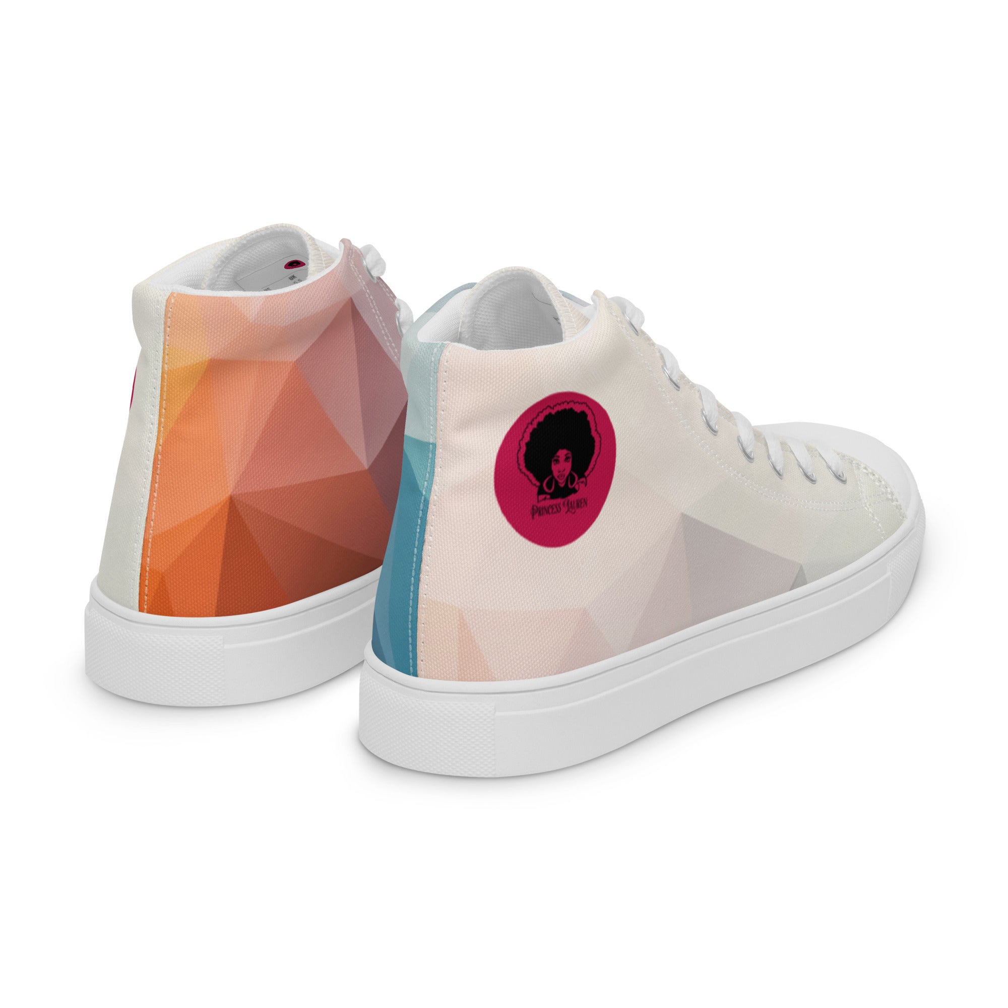 Princess Lauren Horizon Women’s high top canvas shoes