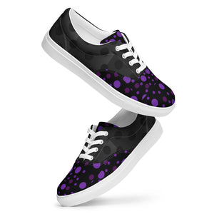 Zilla Dots Lillian Women’s lace-up canvas shoes
