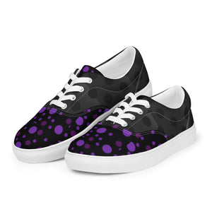 Zilla Dots Lillian Women’s lace-up canvas shoes