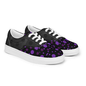 Zilla Dots Lillian Women’s lace-up canvas shoes