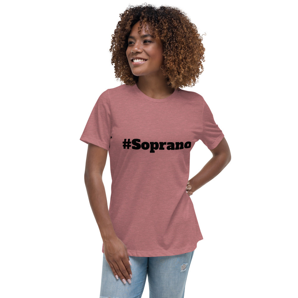 Princess Lauren Soprano Women's Relaxed T-Shirt