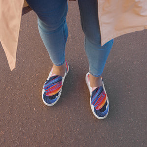 Princess Lauren Artscape Women’s slip-on canvas shoes
